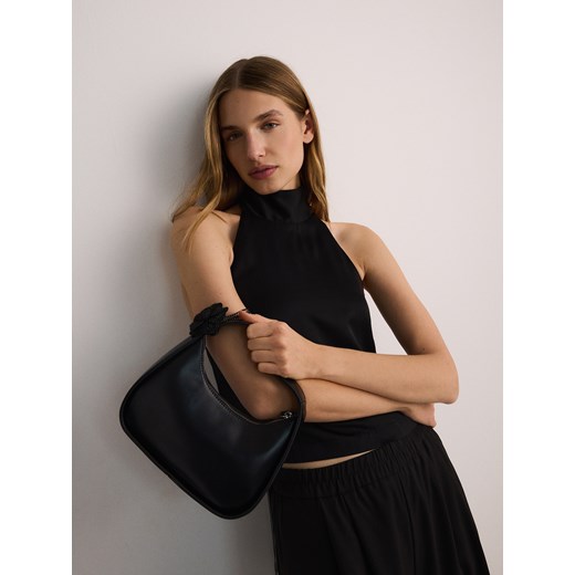 Reserved - Torebka hobo - czarny ze sklepu Reserved w kategorii Torebki damskie - zdjęcie 176436506