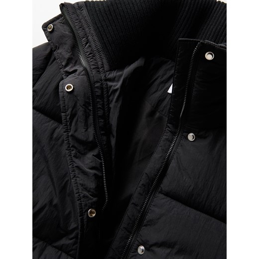 Reserved - Pikowana kurtka - czarny Reserved L Reserved