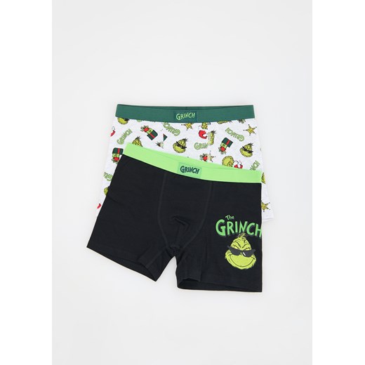 Reserved - Bokserki Grinch 2 pack - czarny ze sklepu Reserved w kategorii Majtki dziecięce - zdjęcie 176438716