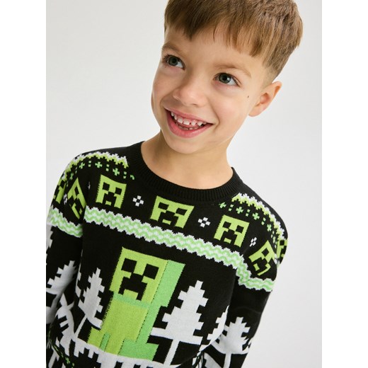 Reserved - Sweter Minecraft - czarny Reserved 170 (13-14 lat) Reserved