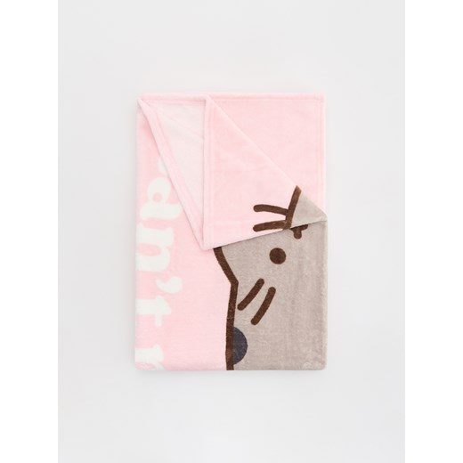 Reserved - Koc Pusheen - różowy ze sklepu Reserved w kategorii Kocyki dziecięce - zdjęcie 176440147
