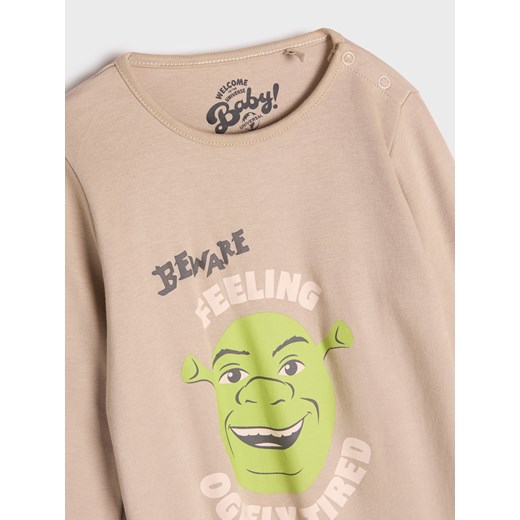 Sinsay - Śpiochy Shrek - beżowy Sinsay 80 Sinsay