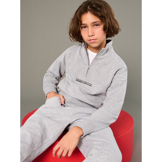 Sinsay - Spodnie dresowe 2 pack - czarny Sinsay 164 Sinsay