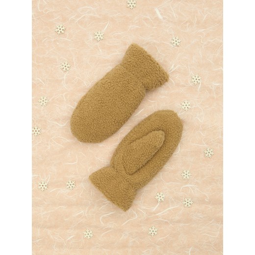 Sinsay - Rękawiczki - beżowy Sinsay One Size Sinsay