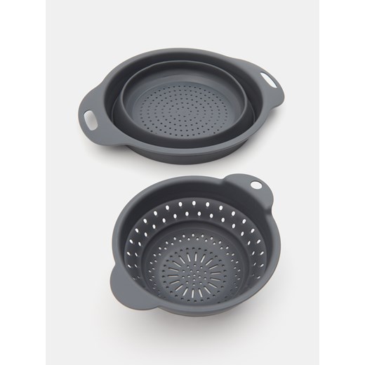 Sinsay - Silikonowy durszlak 2 pack - szary Sinsay One Size Sinsay