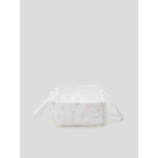 Sinsay - Kosz do przechowywania ze wzorem owieczki - kremowy Sinsay One Size Sinsay