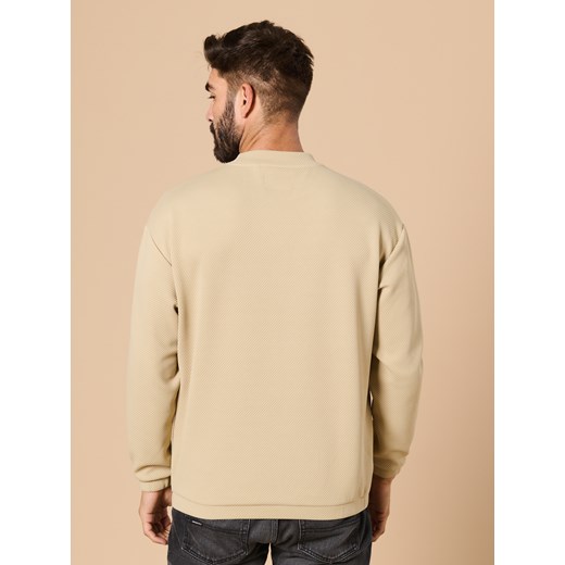 Sinsay - Bluza - beżowy Sinsay S Sinsay