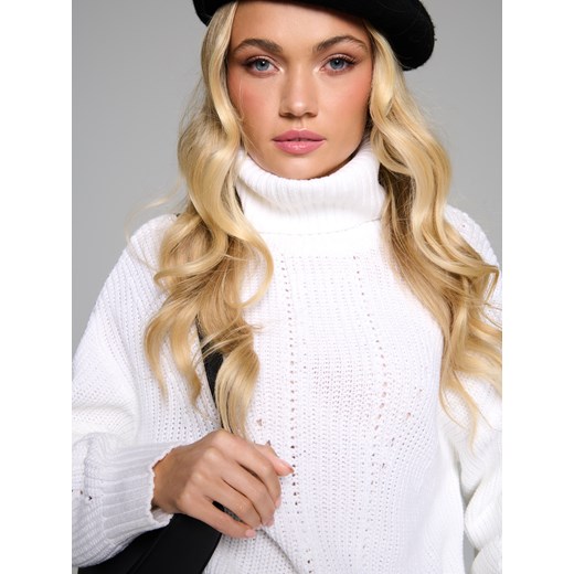 Sinsay - Sweter - kremowy Sinsay XS Sinsay