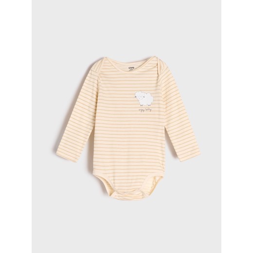 Sinsay - Body 2 pack - kremowy Sinsay 80 Sinsay