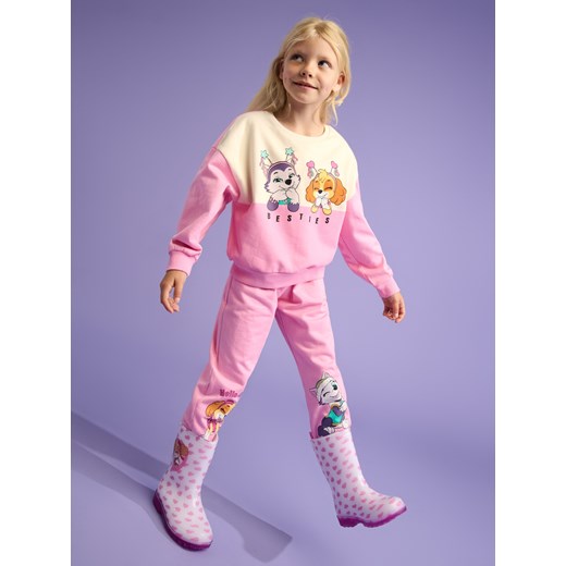 Sinsay - Spodnie Psi Patrol - różowy Sinsay 98 Sinsay