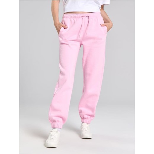 Sinsay - Spodnie dresowe - różowy Sinsay S Sinsay