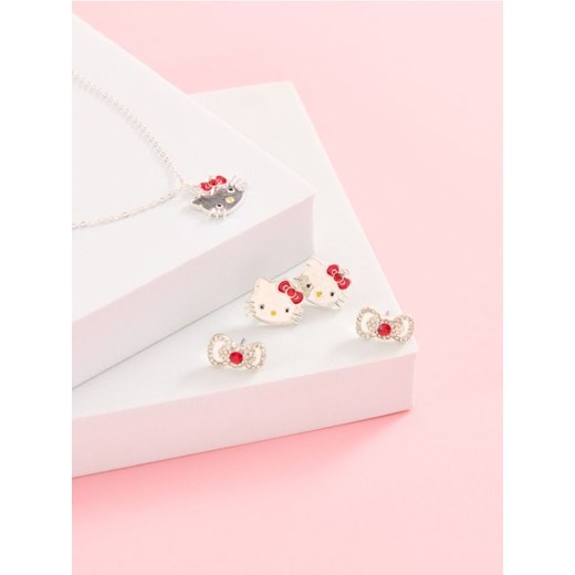 Sinsay - Kolczyki Hello Kitty 2 pack - srebrny ze sklepu Sinsay w kategorii Kolczyki - zdjęcie 176464237