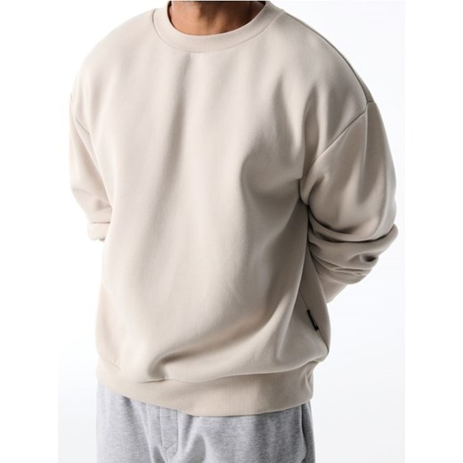 Sinsay - Bluza - kremowy ze sklepu Sinsay w kategorii Bluzy męskie - zdjęcie 176464347