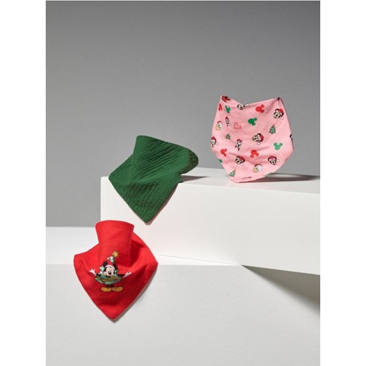 Sinsay - Śliniak Myszka Miki 3 pack - wielobarwny ze sklepu Sinsay w kategorii Śliniaki - zdjęcie 176464558