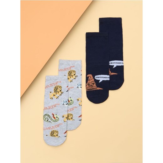 Sinsay - Skarpetki Harry Potter 2 pack - wielobarwny ze sklepu Sinsay w kategorii Skarpetki dziecięce - zdjęcie 176465119