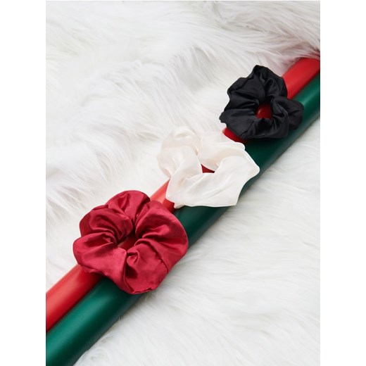 Sinsay - Gumki do włosów 3 pack - wielobarwny Sinsay One Size Sinsay