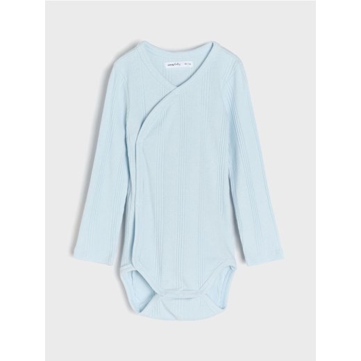 Sinsay - Body - błękitny ze sklepu Sinsay w kategorii Body niemowlęce - zdjęcie 176465745