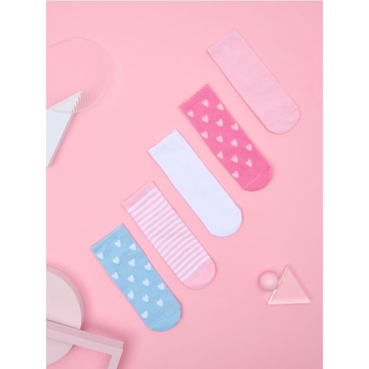 Sinsay - Skarpetki 5 pack - wielobarwny Sinsay 23/26 Sinsay