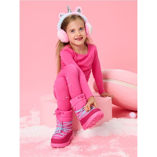 Sinsay - Buty - różowy ze sklepu Sinsay w kategorii Buty zimowe dziecięce - zdjęcie 176466637