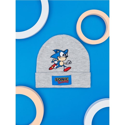 Sinsay - Czapka Sonic - szary ze sklepu Sinsay w kategorii Czapki dziecięce - zdjęcie 176466688