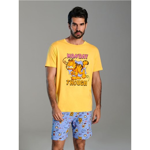 Sinsay - Piżama Garfield - wielobarwny ze sklepu Sinsay w kategorii Piżamy męskie - zdjęcie 176466715
