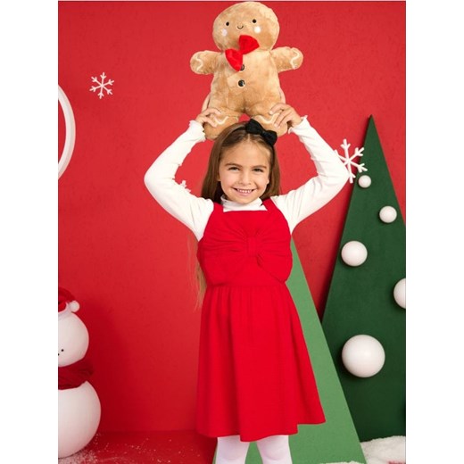 Sinsay - Sukienka - czerwony Sinsay 128 Sinsay