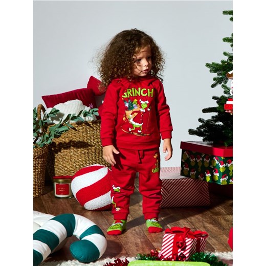 Sinsay - Bluza Grinch - czerwony - id: 990BY-33X - marki Sinsay - 176467615 Sinsay - Bluza Grinch - czerwony ze sklepu Sinsay w kategorii Bluzy i swetry - zdjęcie 176467615