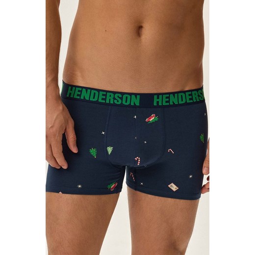 Henderson 2-pack świąteczne bokserki męskie Jury 42251-MLC, Kolor granatowy-wzór, Rozmiar L, Henderson ze sklepu Intymna w kategorii Majtki męskie - zdjęcie 176470776