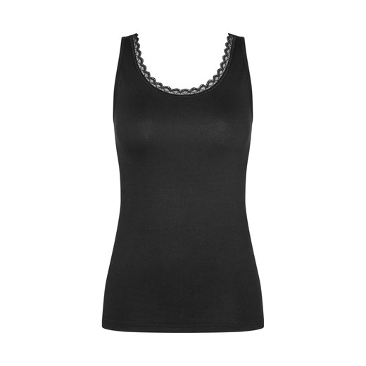 Triumph podkoszulek damski Feel Of Cotton 10224975-0004, Kolor czarny, Rozmiar 38, Triumph ze sklepu Intymna w kategorii Podkoszulki i halki - zdjęcie 176471498