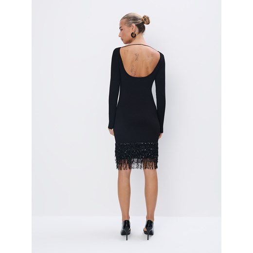 Mohito - Czarna sukienka mini - czarny Mohito XS Mohito