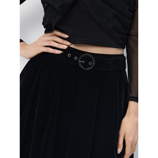 Mohito - Welurowa spódnica midi - czarny Mohito 42 Mohito