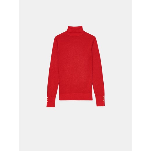 Mohito - Czerwony sweter z wiskozą - czerwony Mohito XL Mohito