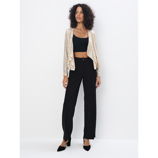 Mohito - Cekinowa marynarka - złoty Mohito XS Mohito