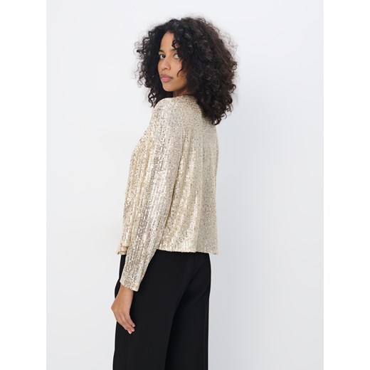 Mohito - Cekinowa marynarka - złoty Mohito M Mohito