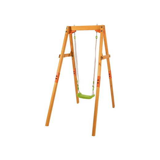 Playtive Huśtawka drewniana dla dziecka, z regulowaną długością linek Playtive One Size LIDL Sklep