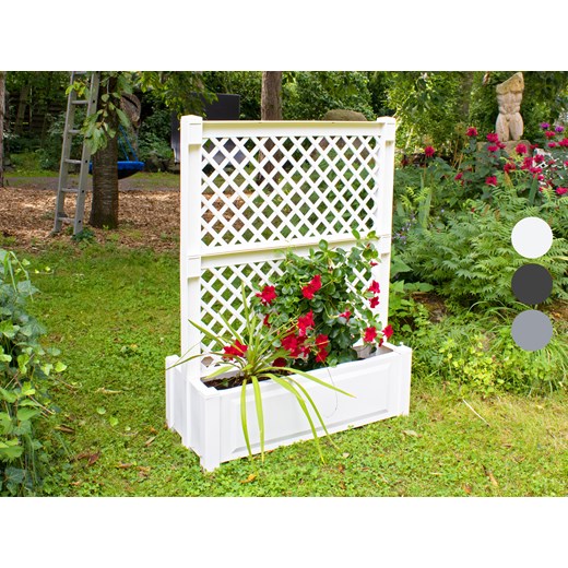 KHW Skrzynka na rośliny z kratą, dł. 100 cm, 110 L Khw One Size LIDL Sklep