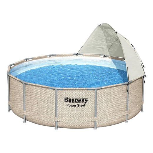 Bestway Basen z pompą filtrującą Steel, 396 x107 cm Bestway One Size LIDL Sklep