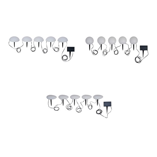 LIVARNO home Solarna girlanda świetlna LED, 5 diod Livarno Home One Size LIDL Sklep