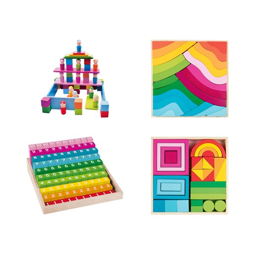 Playtive Układanki drewniane Montessori, 1 szt. Playtive One Size LIDL Sklep