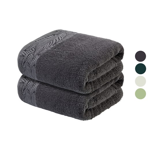 LIVARNO home Komplet 2 ręczników, 50 x100cm Livarno Home One Size LIDL Sklep