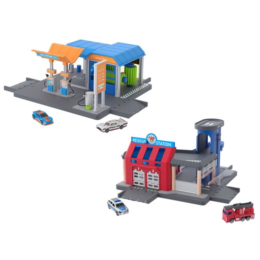 Playtive Zestaw remiza /komisariat lub stacja benzynowa Playtive One Size LIDL Sklep