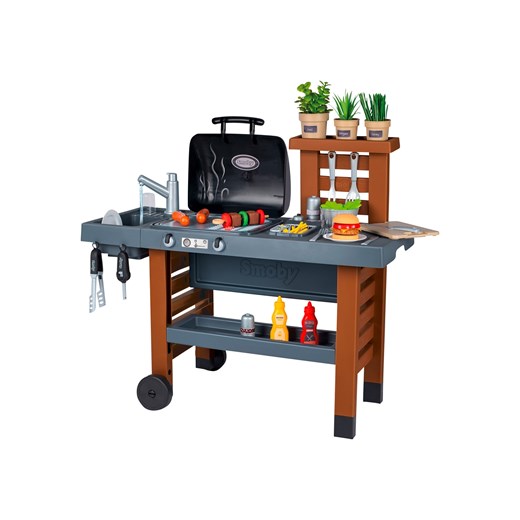 SMOBY Zewnętrzna kuchnia ogrodowa z grillem, frytkownicą etc. One Size LIDL Sklep