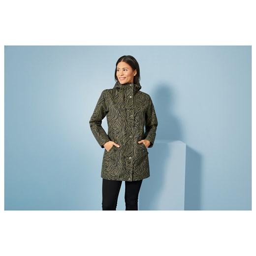 esmara® Parka damska przeciwdeszczowa typu trencz (XS(32/34), Oliwkowy) Esmara® LIDL Sklep