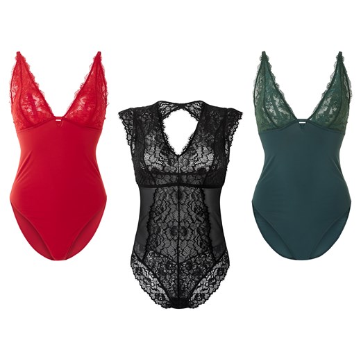esmara® Body damskie z elegancką koronką Esmara® LIDL Sklep