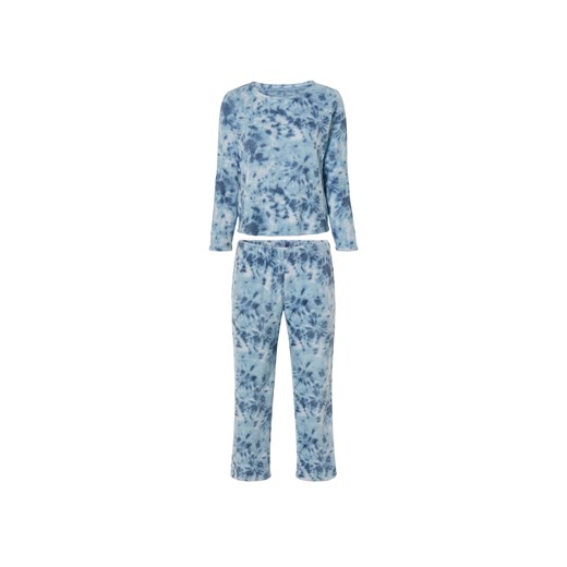 esmara® Piżama damska z pluszu (XS (32/34), Jasnoniebieski) Esmara® LIDL Sklep