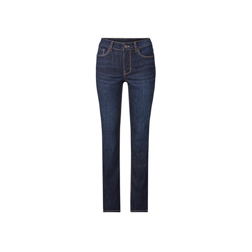 esmara® Jeansy damskie slim fit (Standardowa długość, Ciemnoniebieski, 34) Esmara® LIDL Sklep