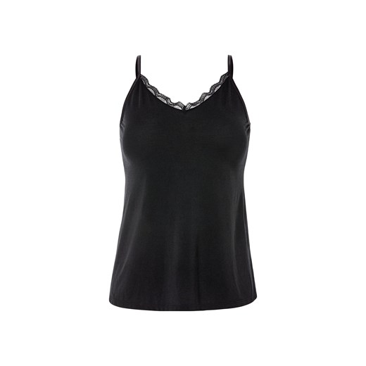 esmara® Top damski na ramiączkach z koronką (S(36/38), Czarny) Esmara® LIDL Sklep