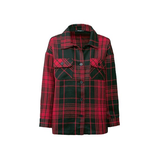 esmara® Koszula damska oversize (L (44/46), Czerwony) Esmara® LIDL Sklep