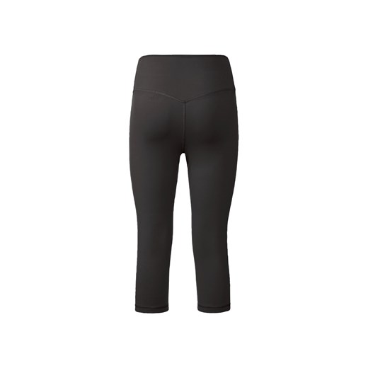 CRIVIT Legginsy sportowe damskie 3/4 (XS (32-34), Czarny) Crivit LIDL Sklep
