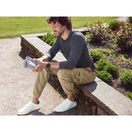 LIVERGY® Sneakersy męskie sznurowane (42, Czarny) Livergy® LIDL Sklep
